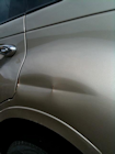 crunched fender