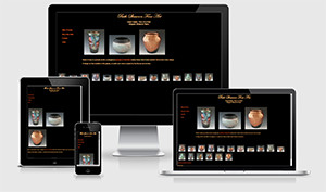 Fine Art Website screenshot